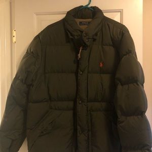 Mens polo puffer jacket..